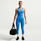 Nike Universa Women's High-Waisted 7/8 Leggings with No Front Seam