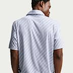 Polo de golf a rayas Dri-FIT para hombre Nike Velocity