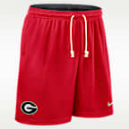 Shorts universitarios Nike Dri-FIT para hombre Georgia Sideline Reversible