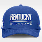Kentucky Sideline Practice Rise Men's Nike Dri-FIT College Adjustable Hat