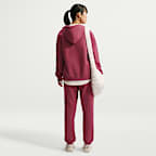 Sweat à capuche zippé Nike Studio Fleece Medium Weight pour femme