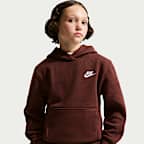 Sudadera con gorro sin cierre para niños talla grande Nike Sportswear Club Fleece