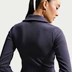 Nike Sportswear Women's Tight Long-Sleeve Cropped Polo