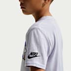 Playera de béisbol Futura para niños talla pequeña Nike