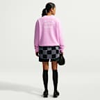 Sudadera de cuello redondo "Nike Athletic Department" para mujer Nike Studio Fleece Medium Weight "Graphic Pack"