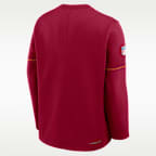 Washington Commanders Sideline Coaches Men's Nike Therma-FIT NFL Long-Sleeve T-Shirt
