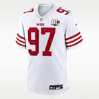 Nick Bosa San Francisco 49ers 80th Anniversary Men's Nike NFL Game Jersey
