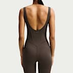 NikeSKIMS damebody i korsettstil i Matte-stoff (74 cm)