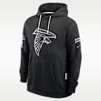 Sudadera con gorro sin cierre Nike Dri-FIT de la NFL para hombre Atlanta Falcons Salute to Service Sideline