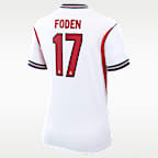 Jersey de fútbol Nike Dri-FIT para mujer Phil Foden England National Team 2026 Stadium Home