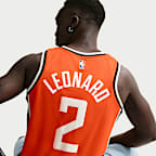 Jersey Nike Swingman de la NBA para hombre de Kawhi Leonard de Los Angeles Clippers City Edition