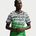 Nike x Nigeria x Slawn Men's Dri-FIT Academy Pro Short-Sleeve Soccer Top