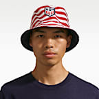 Gorro tipo pescador cuadrado de futbol Nike USA Apex