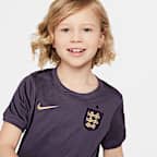 England 2024/25 Stadium Away Younger Kids' Nike Football Replica 3-Piece Kit