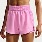 Nike One Women's Dri-FIT High-Waisted 3" 2-in-1 Shorts