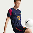 F.C. Barcelona Strike Men's Nike Football Dri-FIT Short-Sleeve Top
