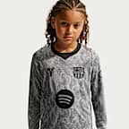 F.C. Barcelona 2026/27 Stadium Goalkeeper Away Older Kids' Kobe Dri-FIT Football Replica Shirt