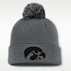 Iowa Primetime Campus Toned Men's Nike College Cuffed Pom Beanie