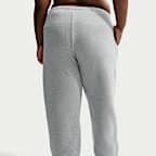 Pants de tiro alto oversized con dobladillo para mujer Nike Studio Fleece Medium Weight