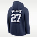 Giancarlo Stanton New York Yankees Club Men's Nike MLB Pullover Hoodie