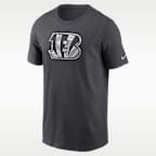 Cincinnati Bengals Fractal Logo Men's Nike NFL T-Shirt