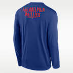 Philadelphia Phillies 2-Hit Legend Men's Nike Dri-FIT MLB Long-Sleeve T-Shirt