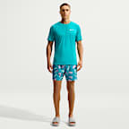 Playera de manga corta Dri-FIT UV para hombre Nike Swim Hydroguard Essential