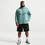 Chamarra Windrunner de tejido Fleece de cierre completo para hombre Nike Tech