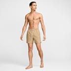 Shorts de playa o alberca con forro de ropa interior para hombre de 12.7 cm Nike Swim Breaker Essential