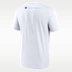 Playera universitaria Nike Dri-FIT para hombre Duke Courtside Basketball Legend