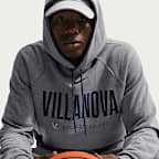 Sudadera con gorro de entrenador de básquetbol para hombre Villanova Wildcats Nike NCAA