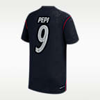 Jersey de futbol Nike Aero-FIT de Ricardo Pepi del USMNT visitante 2026 Match para niños talla grande