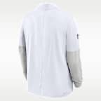 Kansas City Chiefs Feel The Pressure Men's Nike Dri-FIT NFL 1/2-Zip Top