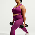 Nike One Women's High-Waisted 7/8 Leggings with Pockets (Plus Size)