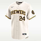 William Contreras Milwaukee Brewers Men's Nike Dri-FIT ADV MLB Limited Jersey