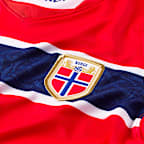 Jersey de fútbol Nike Dri-FIT Replica de Noruega local 2026 Stadium para mujer