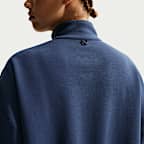 Playera Dri-FIT oversized de medio cierre para mujer Nike 24.7 ImpossiblySoft
