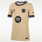 Jersey de fútbol Nike Dri-FIT del Barcelona visitante 2025/26 Stadium Robert Lewandowski para niños talla grande