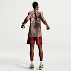 Nike Miler Dri-FIT Laufshorts mit Innenslip und Print (Herren, ca. 18 cm)