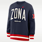 Arizona Legacy Women's Nike College Pullover Crew