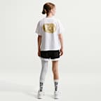 Leggings de básquetbol asimétricos de una sola pierna de tiro medio para niña A'ja Wilson