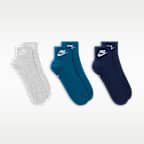 Nike Everyday Essential Calcetines hasta el tobillo (3 pares)