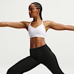 Calças com cintura subida dobrável Dri-FIT Nike One para mulher