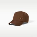 Ostrukturerad keps Nike Dri-FIT Club med Swoosh i metall