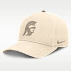 Gorra universitaria Nike Dri-FIT ajustable y con estructura A-Frame para hombre USC Origin of Speed Rise
