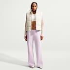 Nike Studio Fleece Medium Weight Women's Mid-Rise Wide-Leg Trousers
