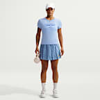 Playera de tenis de manga corta para mujer NikeCourt Heritage