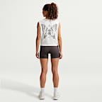 เสื้อยืดวิ่งแขนกุดผู้หญิง Dri-FIT Nike Swift Butterfly