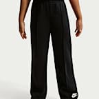 Conjunto de 2 piezas Nike Retro Remix con pants de pierna ancha en French Terry para niños talla pequeña