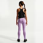 Nike Pro leggings med mellomhøyt liv til jente